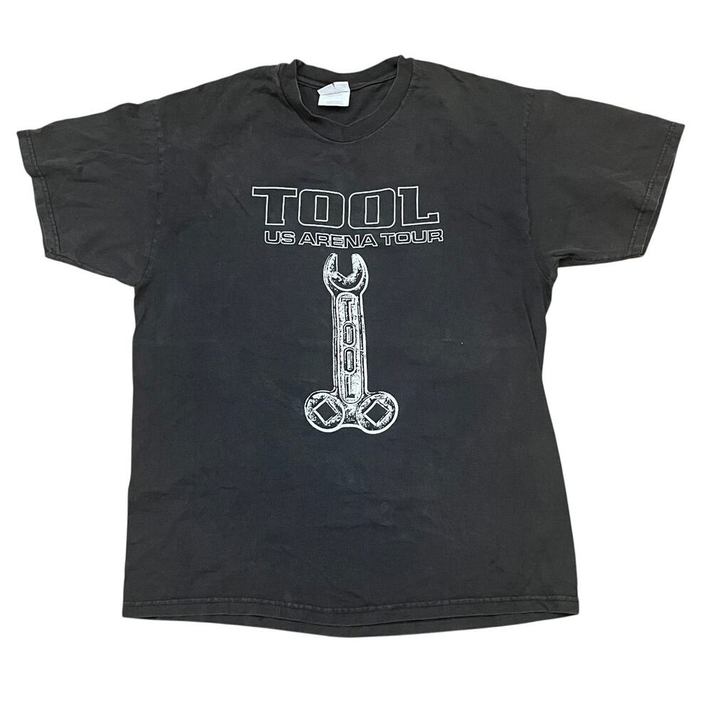 Vintage‎ 2001 Tool US Arena Tour Shirt XL Hanes Heavyweight Wrench Graphic
